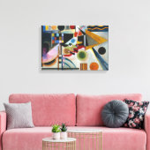 Kandinsky Swinging Abstract Schilderen Canvas Afdruk (Insitu (Woonkamer))