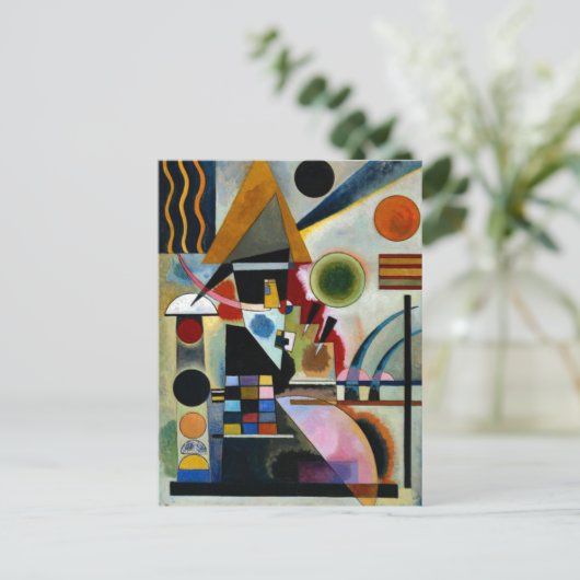 Kandinsky - Swinging Briefkaart (Staand voorkant)