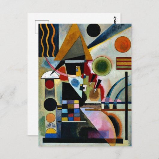 Kandinsky - Swinging Briefkaart (Voorkant / Achterkant)