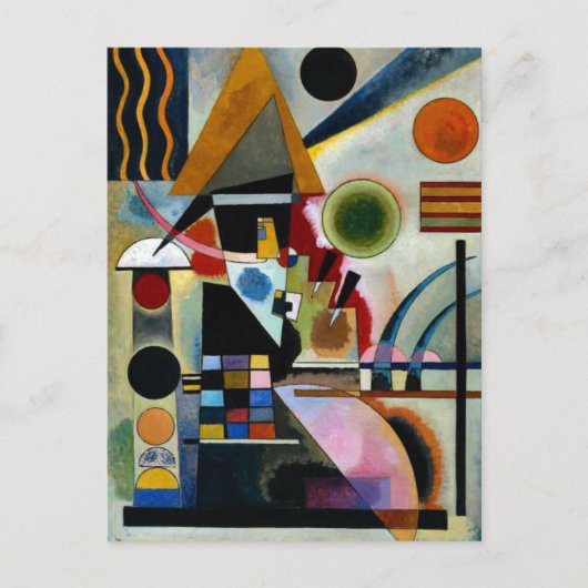 Kandinsky - Swinging Briefkaart (Voorkant)