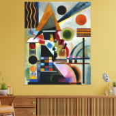 Kandinsky - Swinging Canvas Afdruk (Insitu (Woonkamer))