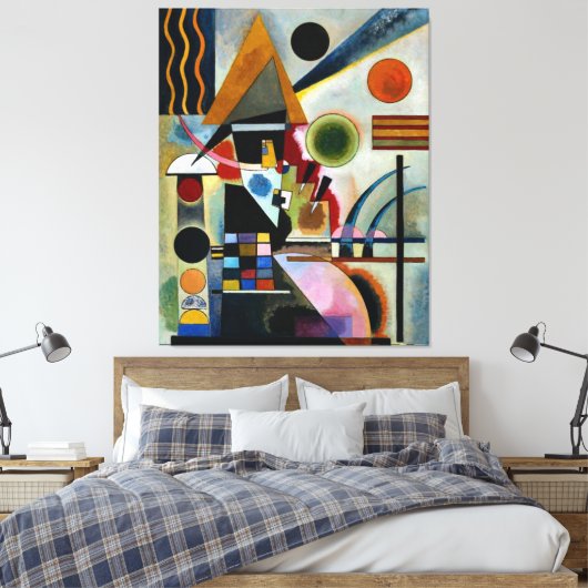 Kandinsky - Swinging Canvas Afdruk (Insitu (Slaapkamer))