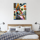 Kandinsky - Swinging Canvas Afdruk (Insitu (Slaapkamer))