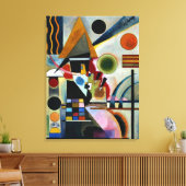 Kandinsky - Swinging Canvas Afdruk (Insitu (Woonkamer))