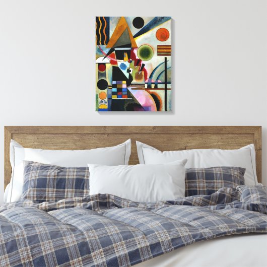 Kandinsky - Swinging Canvas Afdruk (Insitu (Slaapkamer))