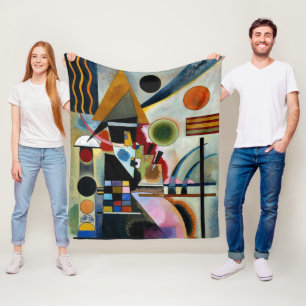 Kandinsky - Swinging Fleece Deken