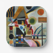 Kandinsky - Swinging Papieren Bordje (Voorkant)