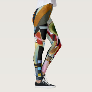 Kandinsky - Swinging, populair schilderij Leggings