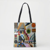 Kandinsky - Swinging, populair schilderij Tote Bag (Voorkant)