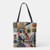 Kandinsky - Swinging, populair schilderij Tote Bag (Achterkant)