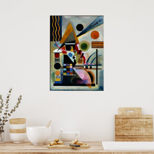 Kandinsky - Swinging Poster (Keuken)