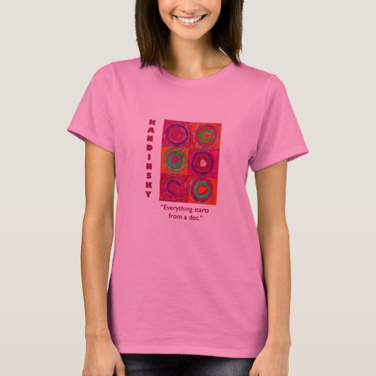 Kandinsky T-Shirt van Sam en Madison (Voorkant)