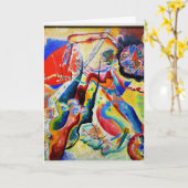 Kandinsky - Tableau a la Tache Rouge Kaart (Gele Bloem)