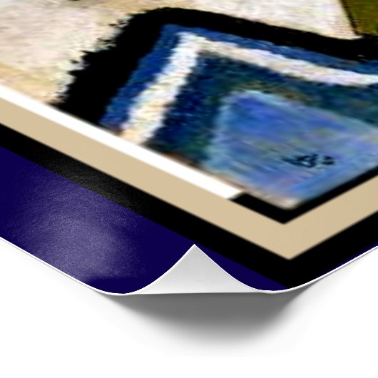 Kandinsky - Tegenovergestelde Akkoorden Perfect Poster (Hoek)