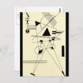 Kandinsky - Tekening voor punt Briefkaart (Voorkant / Achterkant)