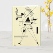 Kandinsky - Tekening voor Punt Kaart (Gele Bloem)