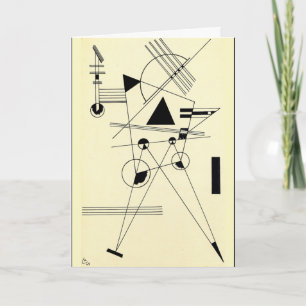 Kandinsky - Tekening voor punt Kaart