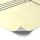 Kandinsky - Tekening voor punt Poster (Hoek)