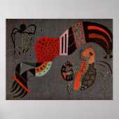 Kandinsky - Tempered Elan, Poster (Voorkant)