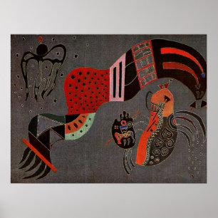 Kandinsky - Tempered Elan, Poster