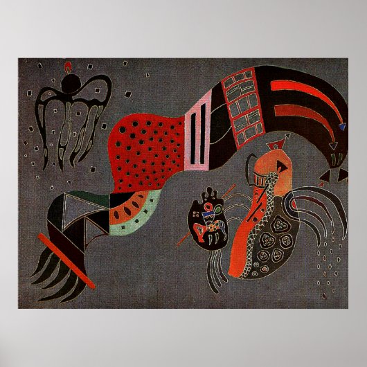 Kandinsky - Tempered Elan, Poster (Voorkant)