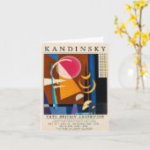 Kandinsky Tentoonstellingsposter | Abstract Geomet Kaart (Gele Bloem)