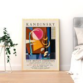 Kandinsky Tentoonstellingsposter | Abstract Geomet Poster