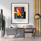 Kandinsky Tentoonstellingsposter | Abstract Geomet Poster