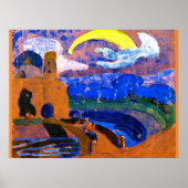 Kandinsky - The Comet, kleurrijk abstract schilder Poster (Voorkant)