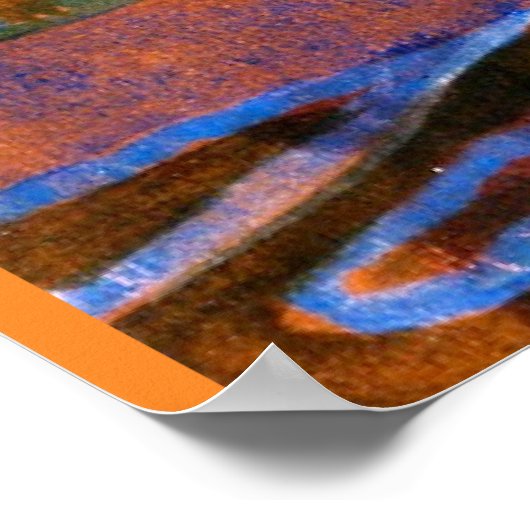 Kandinsky - The Comet, kleurrijk abstract schilder Poster (Hoek)