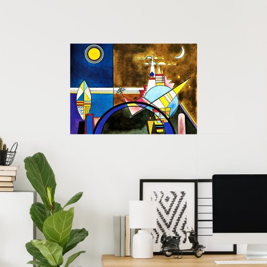 Kandinsky - The Great Gate of Kiev Poster (Thuiskantoor)