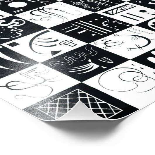 Kandinsky Thirty Foto Afdruk (Hoek)