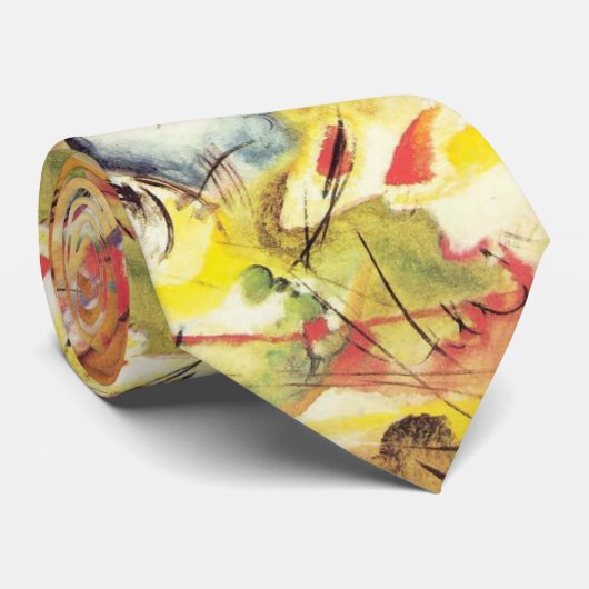 Kandinsky Tie Stropdas (Opgerold)