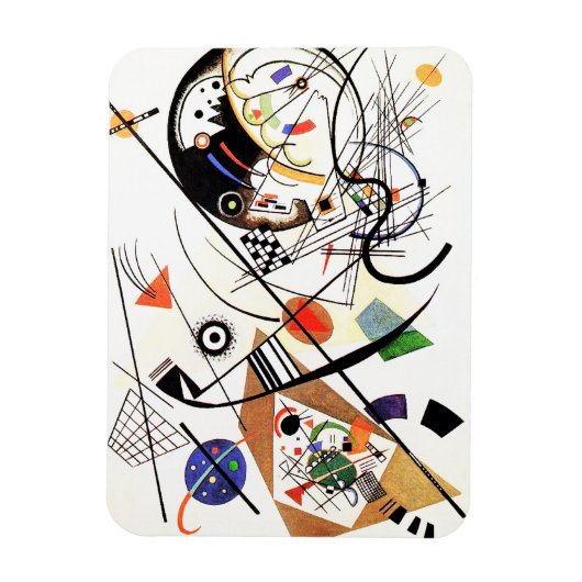 Kandinsky transversale lijn magneet (Verticaal)