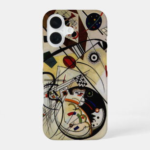 Kandinsky Transversale Ononderbroken Lijn iPhone 16 Hoesje