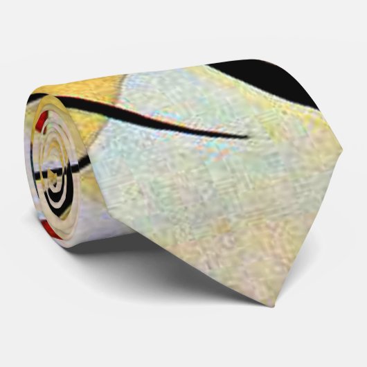 Kandinsky - Transverse Line; Stropdas (Opgerold)