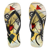 Kandinsky - Transverse Line; Teenslippers (Voetbed)