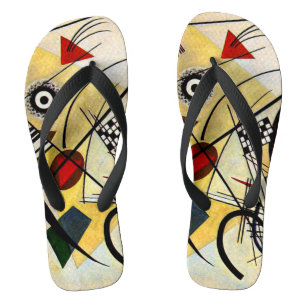 Kandinsky - Transverse Line; Teenslippers