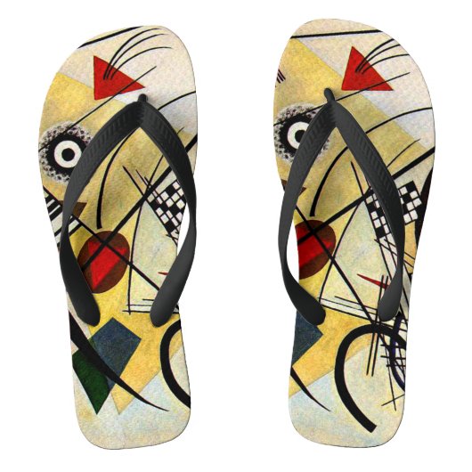Kandinsky - Transverse Line; Teenslippers (Voetbed)