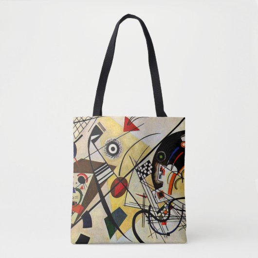 Kandinsky - Transverse Line Tote Bag (Voorkant)
