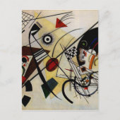 Kandinsky Transverse Ongebroken Lijn Briefkaart (Voorkant)