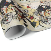 Kandinsky Transverse Ongebroken Lijn Cadeaupapier (Rol Hoek)