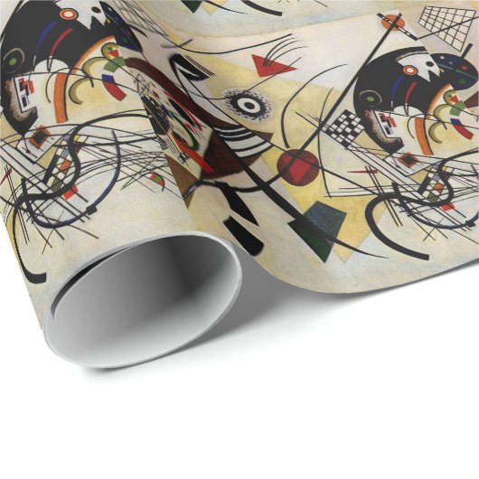 Kandinsky Transverse Ongebroken Lijn Cadeaupapier (Rol Hoek)