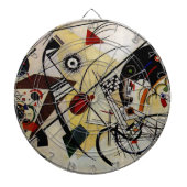 Kandinsky Transverse Ongebroken Lijn Dartbord (Voorkant)