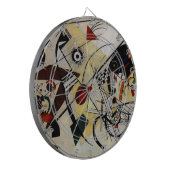 Kandinsky Transverse Ongebroken Lijn Dartbord (Voorkant Links)