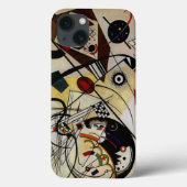 Kandinsky Transverse Ongebroken Lijn iPad Air Case (Achterkant)