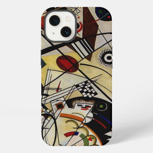 Kandinsky Transverse Ongebroken Lijn iPad Air Case iPhone Hoesje (Achterkant)