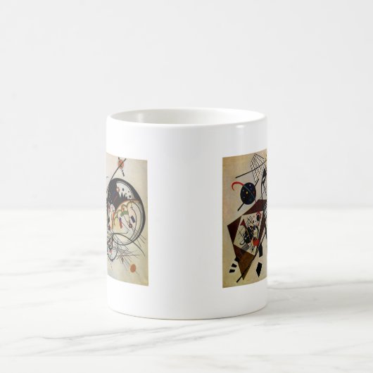 Kandinsky Transverse Ongebroken Lijn Koffiemok (Center)