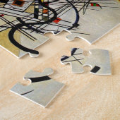 Kandinsky Transverse Ongebroken Lijn Legpuzzel (Zijkant)