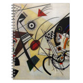 Kandinsky Transverse Ongebroken Lijn Notitieboek (Voorkant)